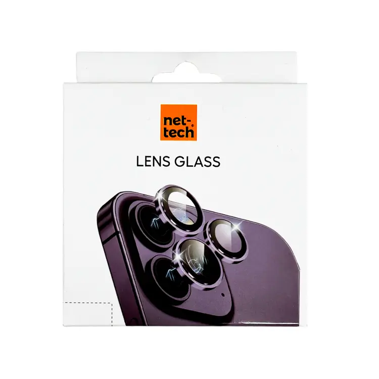 Nettech Apple iPhone 16 Pro Max Uyumlu Alüminyum Seri Kamera Cam Koruyucu (Beyaz) NT-111114