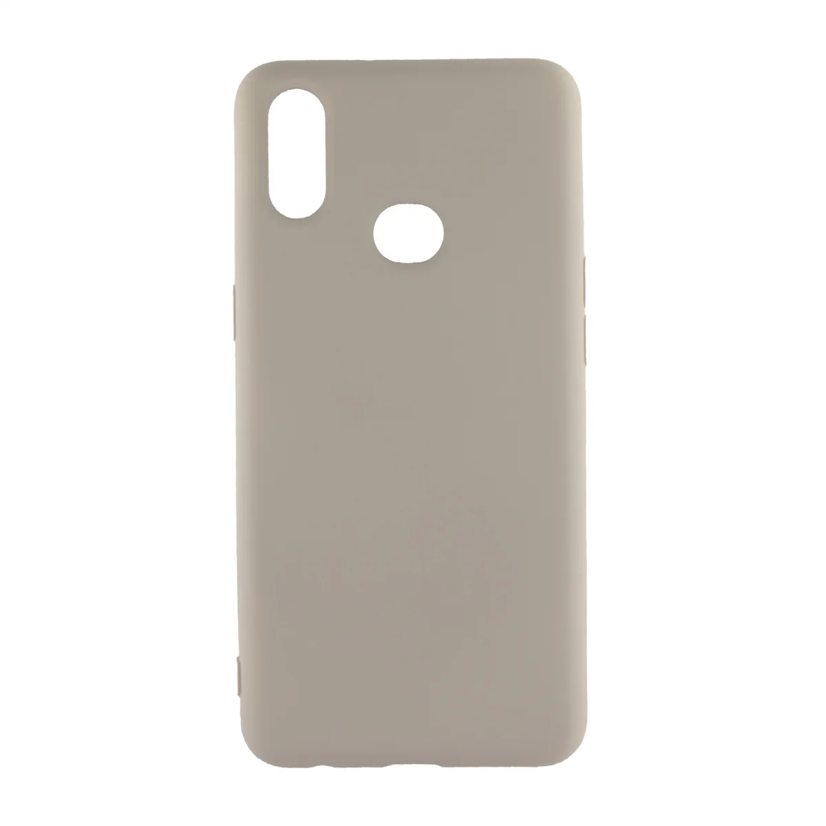 Nettech Samsung Galaxy A10S Uyumlu Nano Arka Koruma Kılıf (Krem) VR-19058