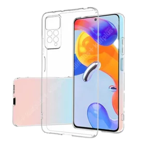 Nettech Xiaomi Redmi Note 11 Pro Uyumlu Lüx Seri Kamera Korumalı Arka Koruma Kılıf (Şeffaf) NT-95708