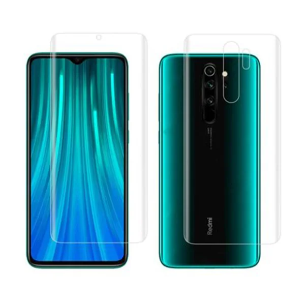 Exquıs Xiaomi Redmi Note 8 Uyumlu Arka Koruma 360 Full Kaplama (Şeffaf) NT-80767