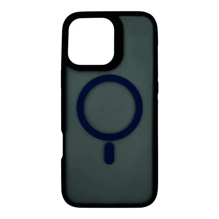 Nettech Apple iPhone 16 Plus Uyumlu Renkli Magsafe Arka Koruma Kılıf (Mavi) NT-111742
