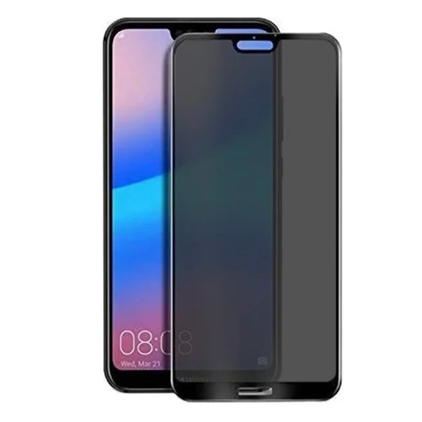 Nettech Huawei P20 Lite Uyumlu Ön Koruma Hayalet Seramik Nano Ekran Koruyucu (Siyah) NT-98742 - 1