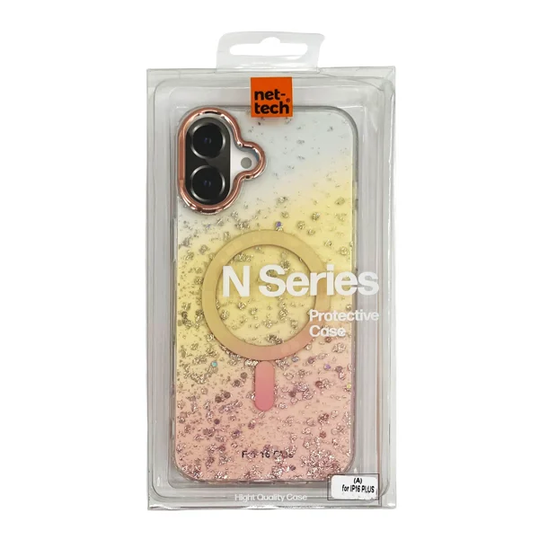 Nettech Apple iPhone 16 Plus Uyumlu NT-N056 Arka Koruma Kılıf (Sarı) NT-110984 - 2