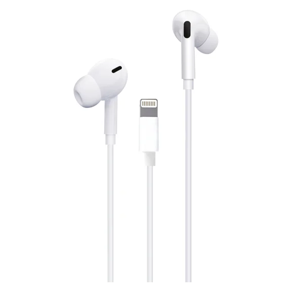 Nettech NT-HS03 Lightning Girişli Kulak İçi Kulaklık (Beyaz) NT-HS03 - 1