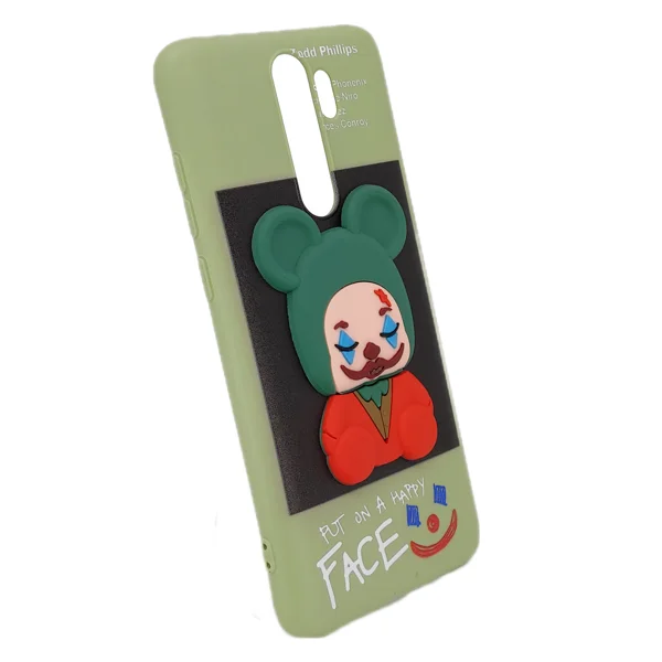 Nettech Xiaomi Redmi Note 8 Pro Uyumlu Three D Case Seri Arka Koruma Kılıf (Yeşil) NT-95100 - 2