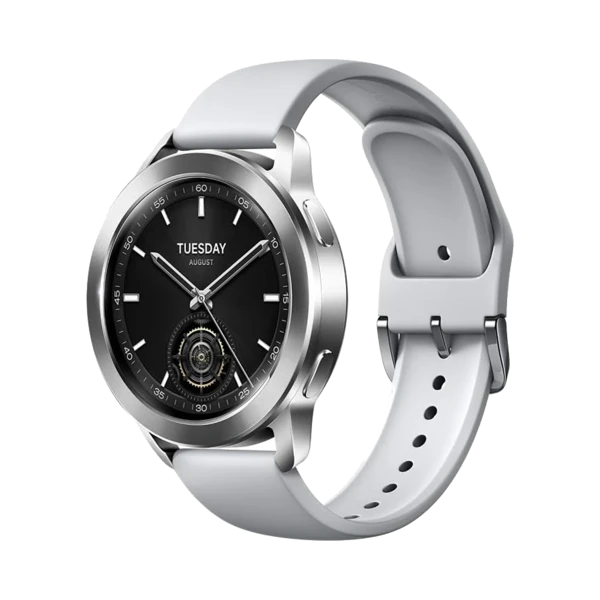 Xiaomi Watch S3 - Paslanmaz Çelik - 47mm - Bluetooth - Gümüş - 1