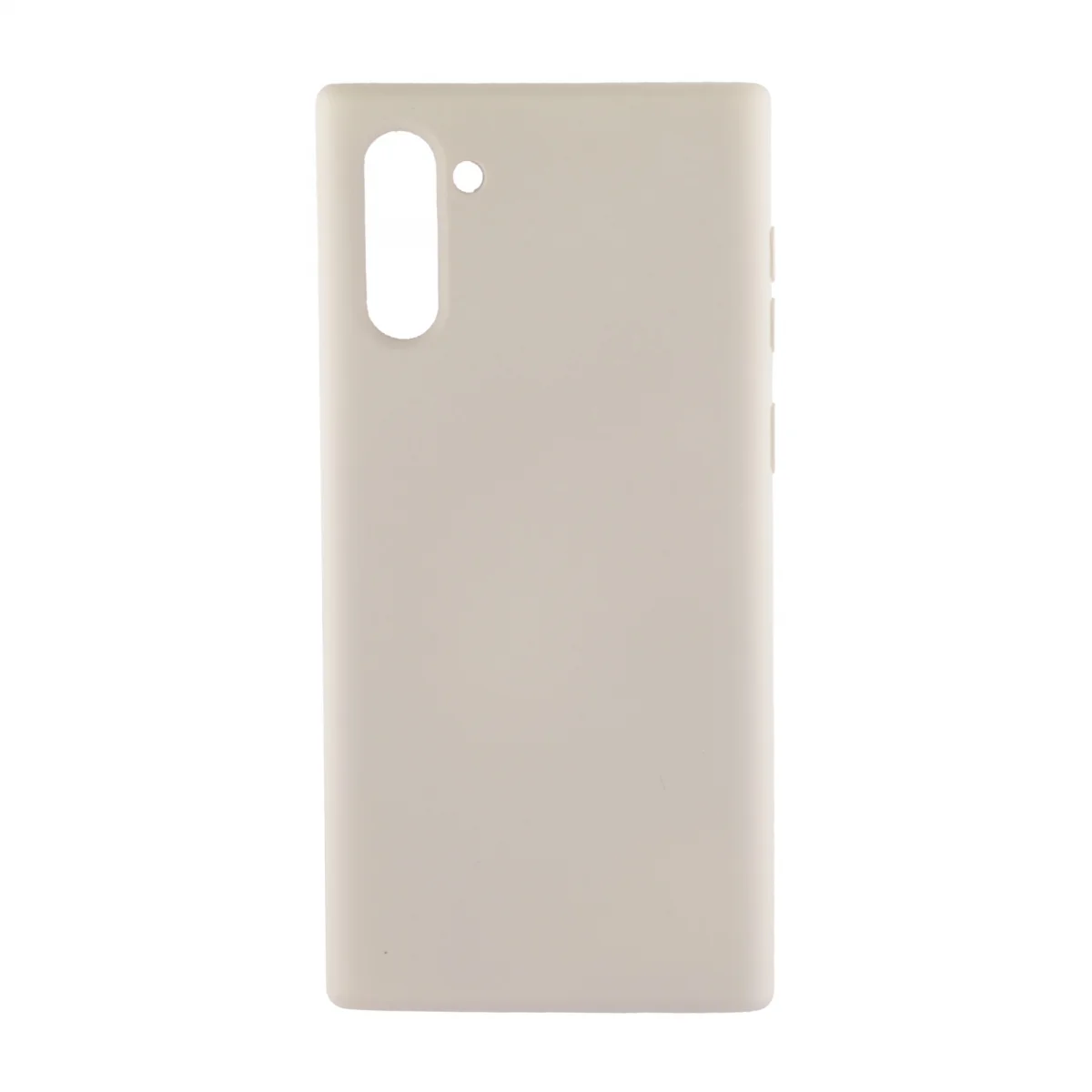 Nettech Samsung Galaxy Note 10 Uyumlu Nano Arka Koruma Kılıf (Krem) VR-19014