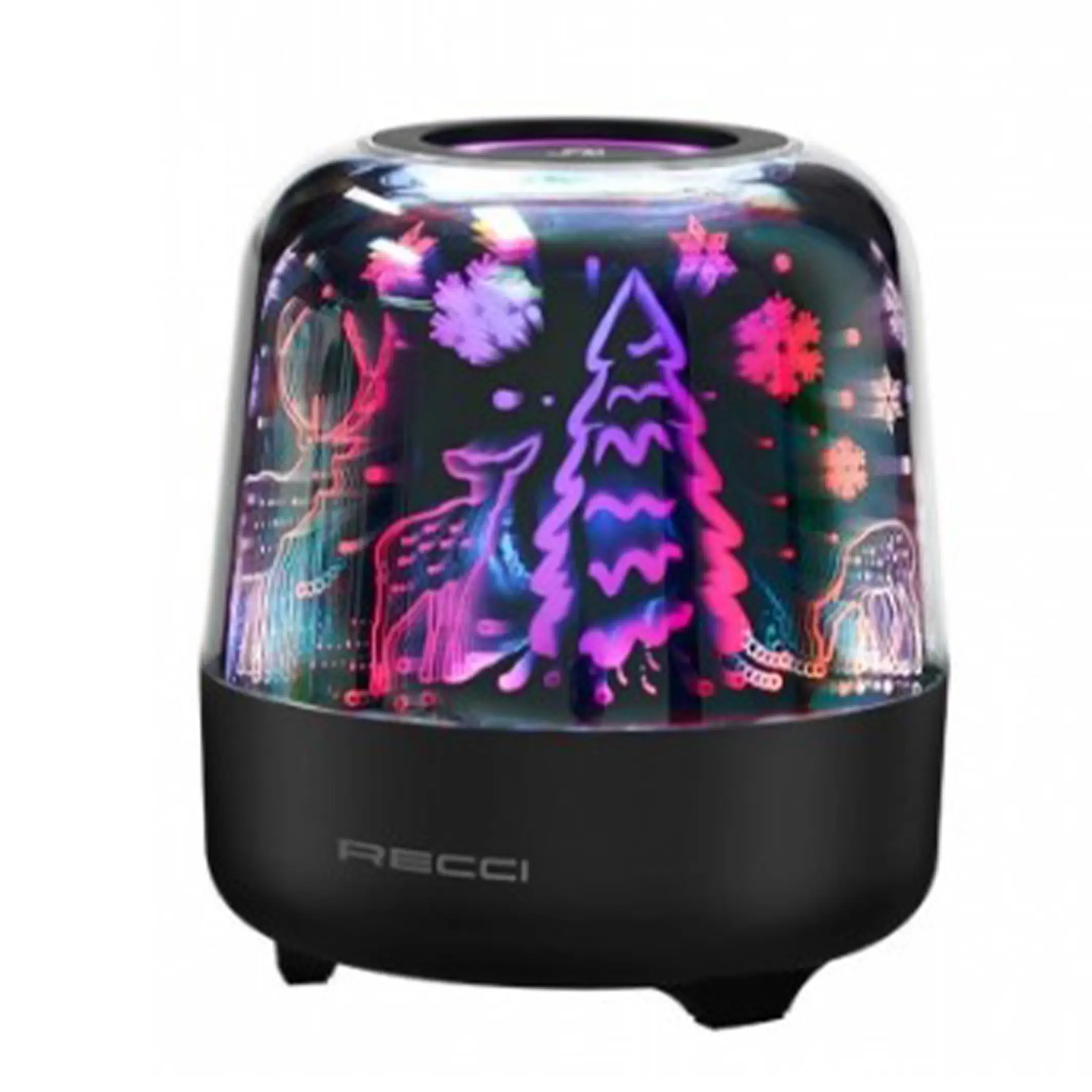 Recci RSK-W20 Magic Forest Seri Minibox Kablosuz Hoparlör - Speaker (Siyah) NT-103818