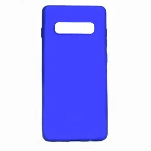 Galaxy S10E Kılıf Zore Premier Silikon Kapak - Saks Mavi