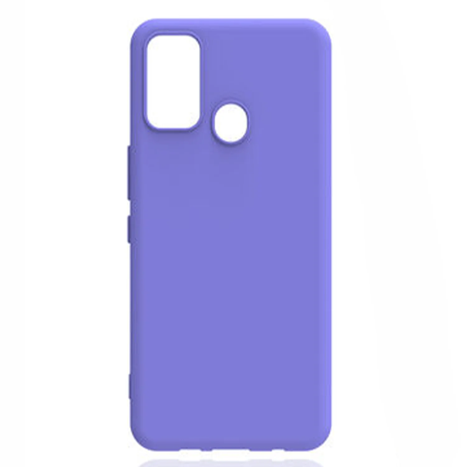 Nettech Tecno Spark 7 Uyumlu Trend Seri Arka Koruma Kılıf (Lila) NT-97788
