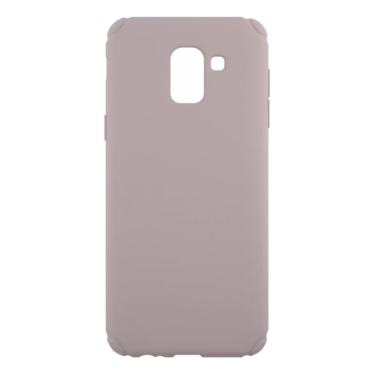 Nettech Samsung Galaxy J600 J6 Uyumlu Plane Seri Arka Koruma Kılıf (Gri) VR-11597