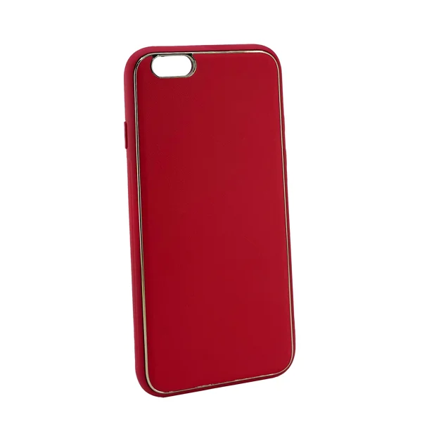 Nettech Apple iPhone 6S Uyumlu Coco Leather Seri Arka Koruma Kılıf (Kırmızı) NT-99767 - 2