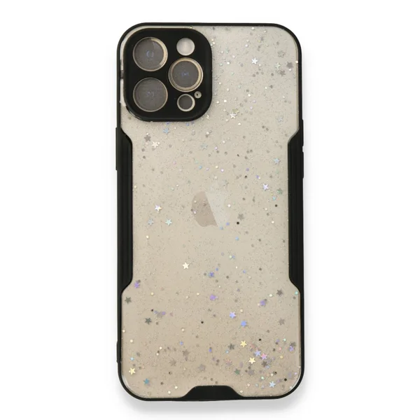 Nettech Apple iPhone 12 Pro Max Uyumlu Platin Simli Arka Koruma Kılıf (Karışık/Çok Renkli) NT-89591 - 5