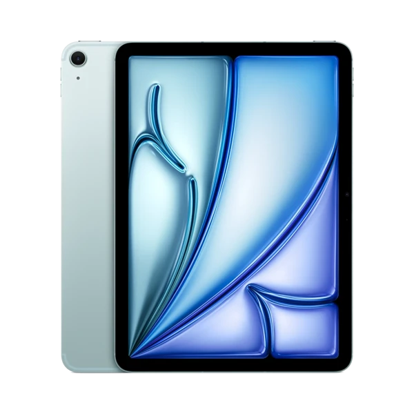 Apple iPad Air (6. Nesil) - 256 GB - 11 inç - Wi-Fi + Cellular - Mavi - 1