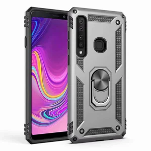 Galaxy A9 2018 Kılıf Zore Vega Kapak - Gri