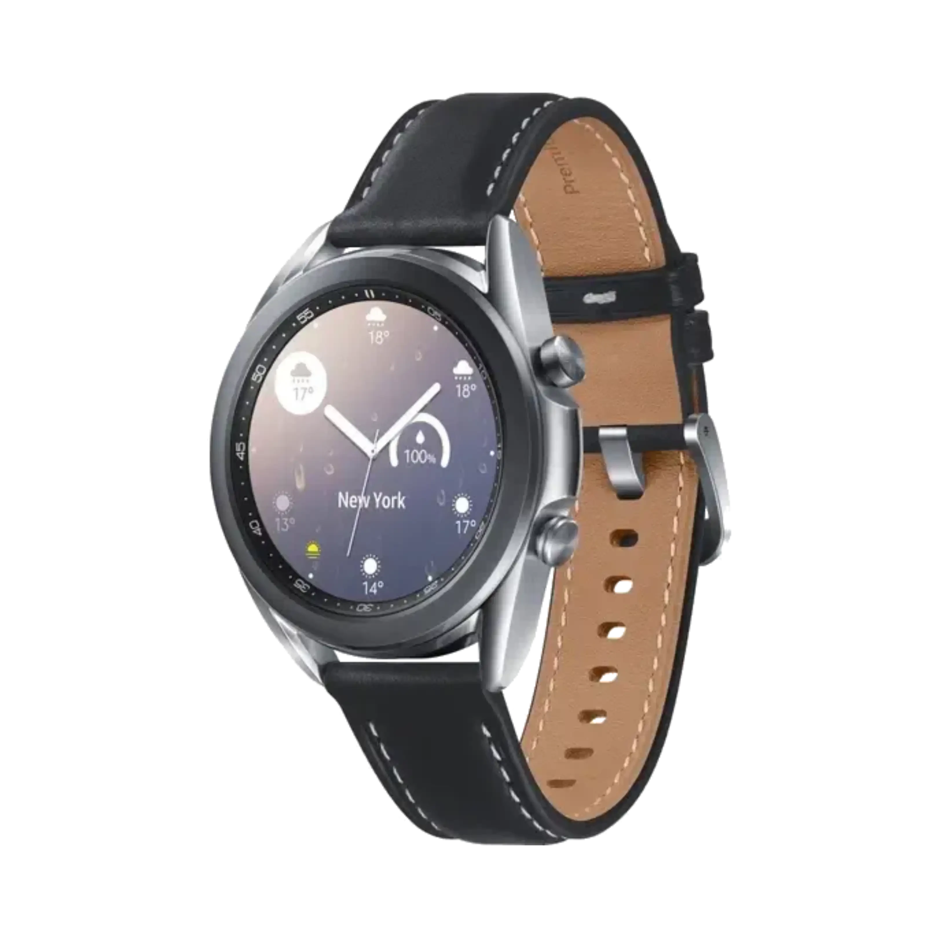 Samsung Galaxy Watch 3 - Paslanmaz Çelik - 41 mm - LTE - Gümüş
