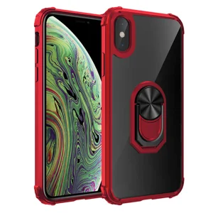 Apple iPhone XS Max 6.5 Kılıf Zore Mola Kapak - Kırmızı