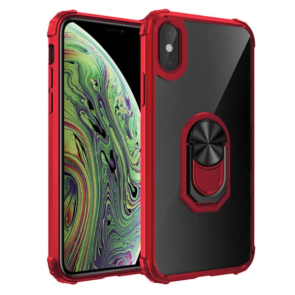 Apple iPhone XS Max 6.5 Kılıf Zore Mola Kapak - Kırmızı - 1