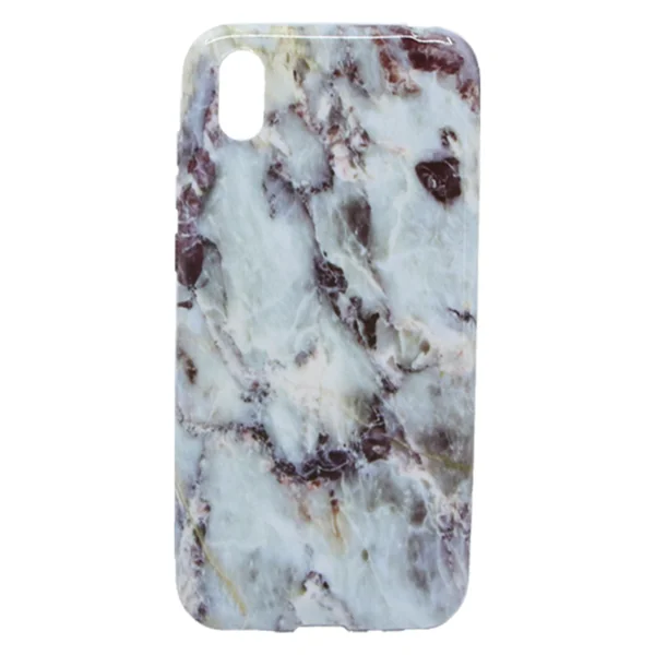 Nettech Apple iPhone XS Uyumlu Mermer Desenli Arka Koruma Kılıf NT-28592 - 3
