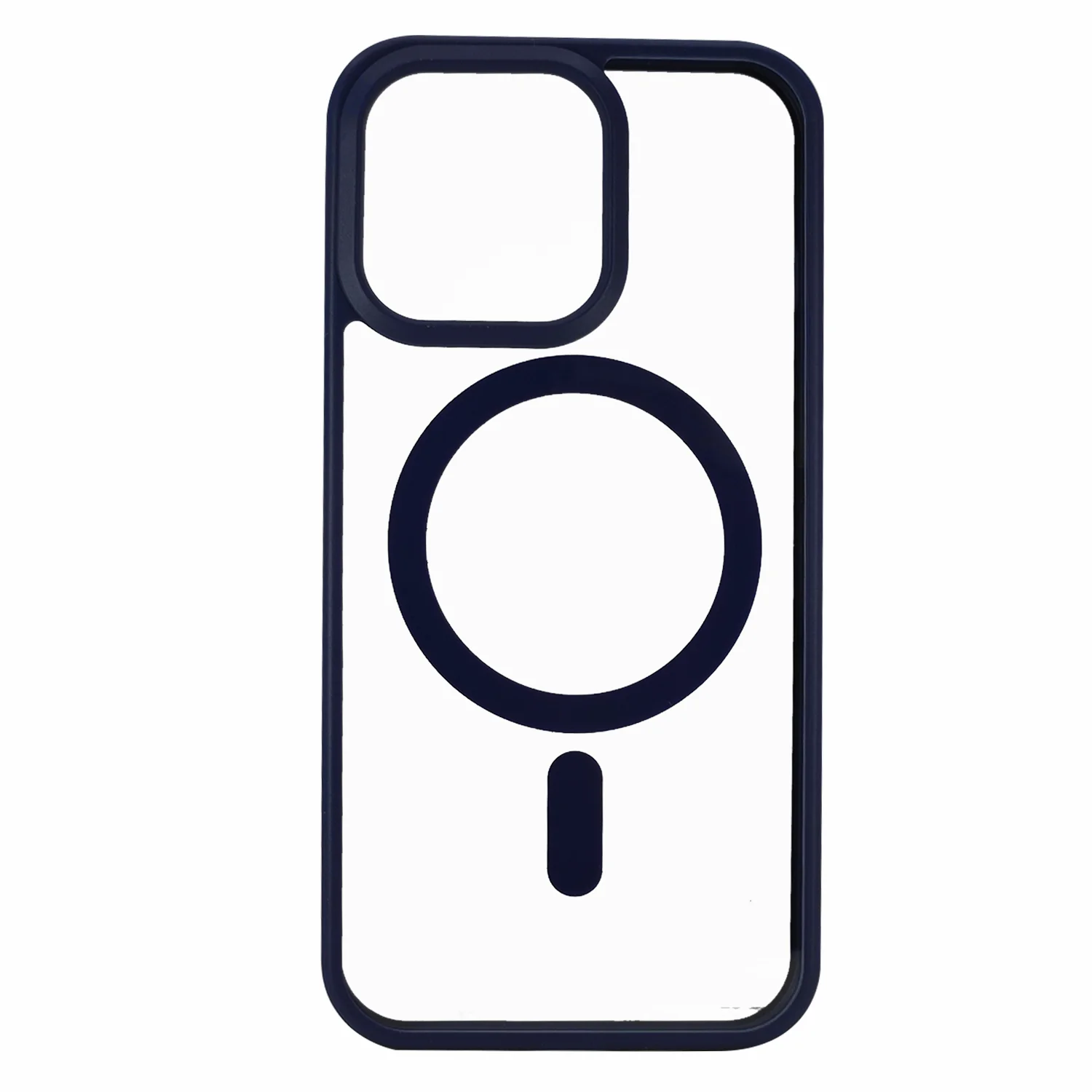 Nettech Apple iPhone 13 Pro Uyumlu Orjin Case MagSafe Manyetik Arka Koruma Kılıf (Lacivert) NT-94739