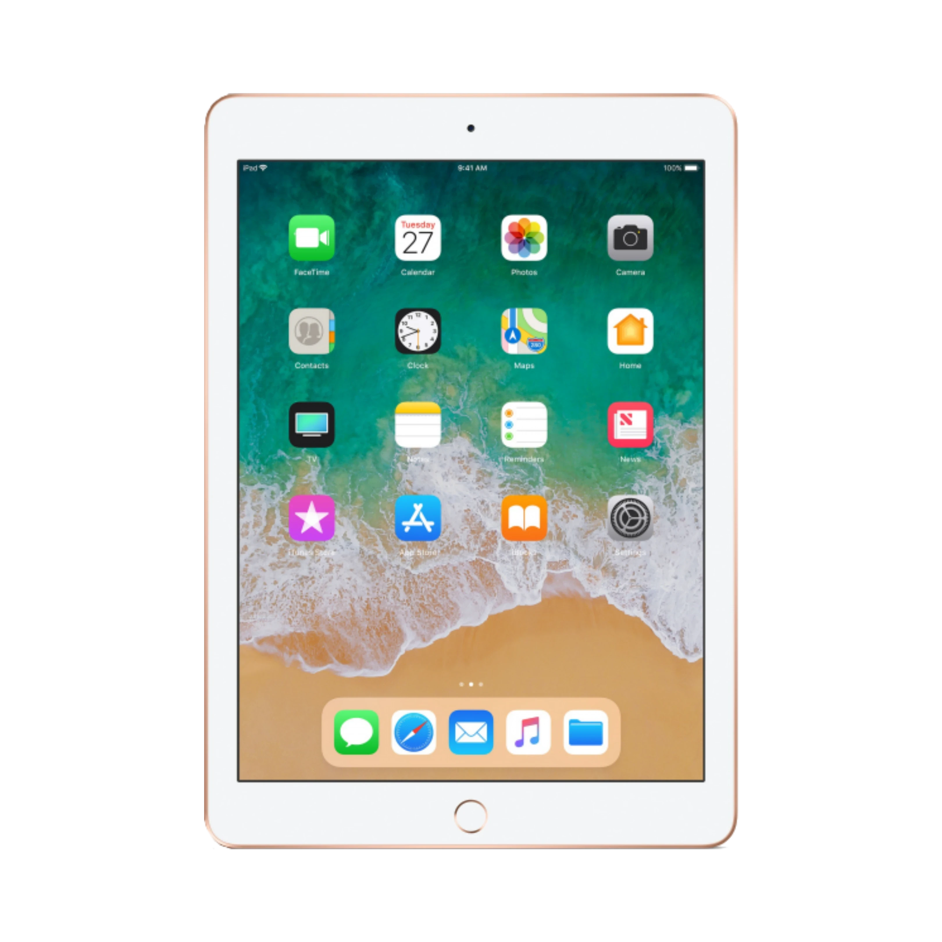 Apple iPad (6. Nesil) - 128 GB - 9.7" - Cellular - Altın