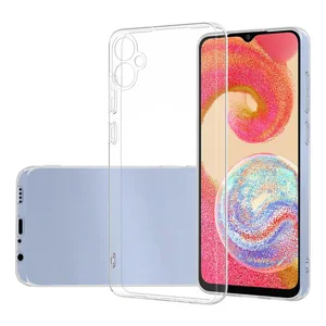 Galaxy A05 Kılıf Zore Süper Silikon Kapak - Renksiz