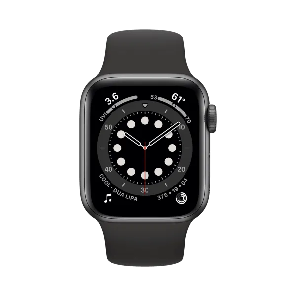 Apple Watch Series 6 - Alüminyum - 40mm - Cellular - Gece yarısı