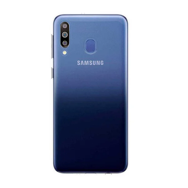 Galaxy M40 Kılıf Zore Süper Silikon Kapak - Renksiz - 1