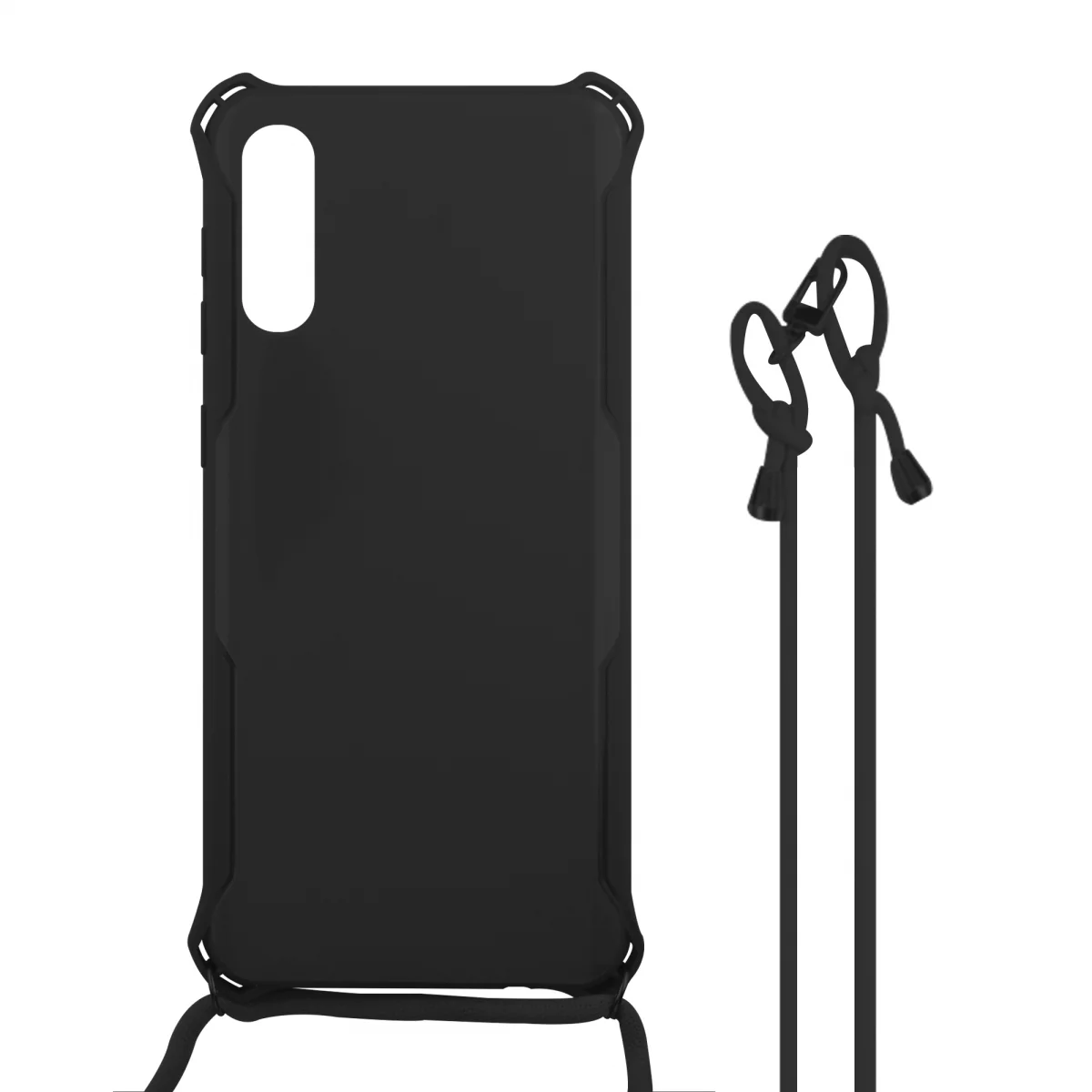 Nettech Samsung Galaxy A30S Uyumlu ipli Nano Arka Koruma Kılıf (Siyah) VR-16961