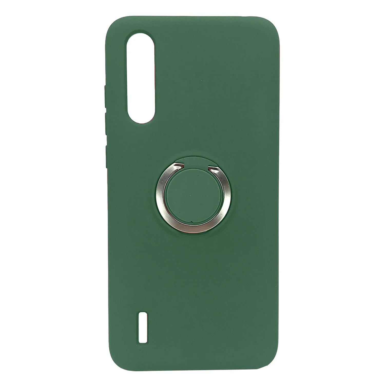 Nettech Xiaomi Mi A3 Lite Uyumlu Nano Ring Arka Koruma Kılıf (Yeşil) NT-81849
