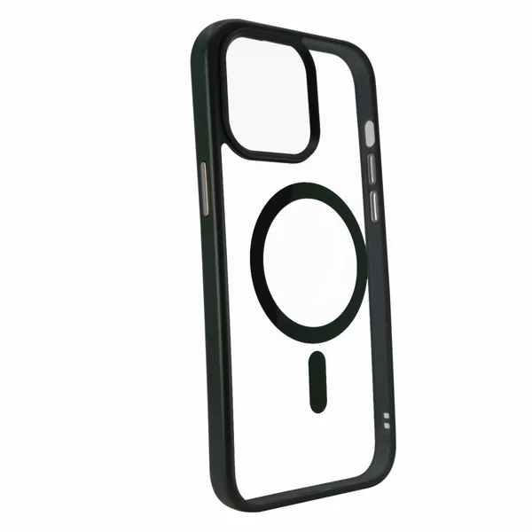 Nettech Apple iPhone 14 Pro Max Uyumlu Orjin Case MagSafe Manyetik Arka Koruma Kılıf (Yeşil) NT-96737 - 2