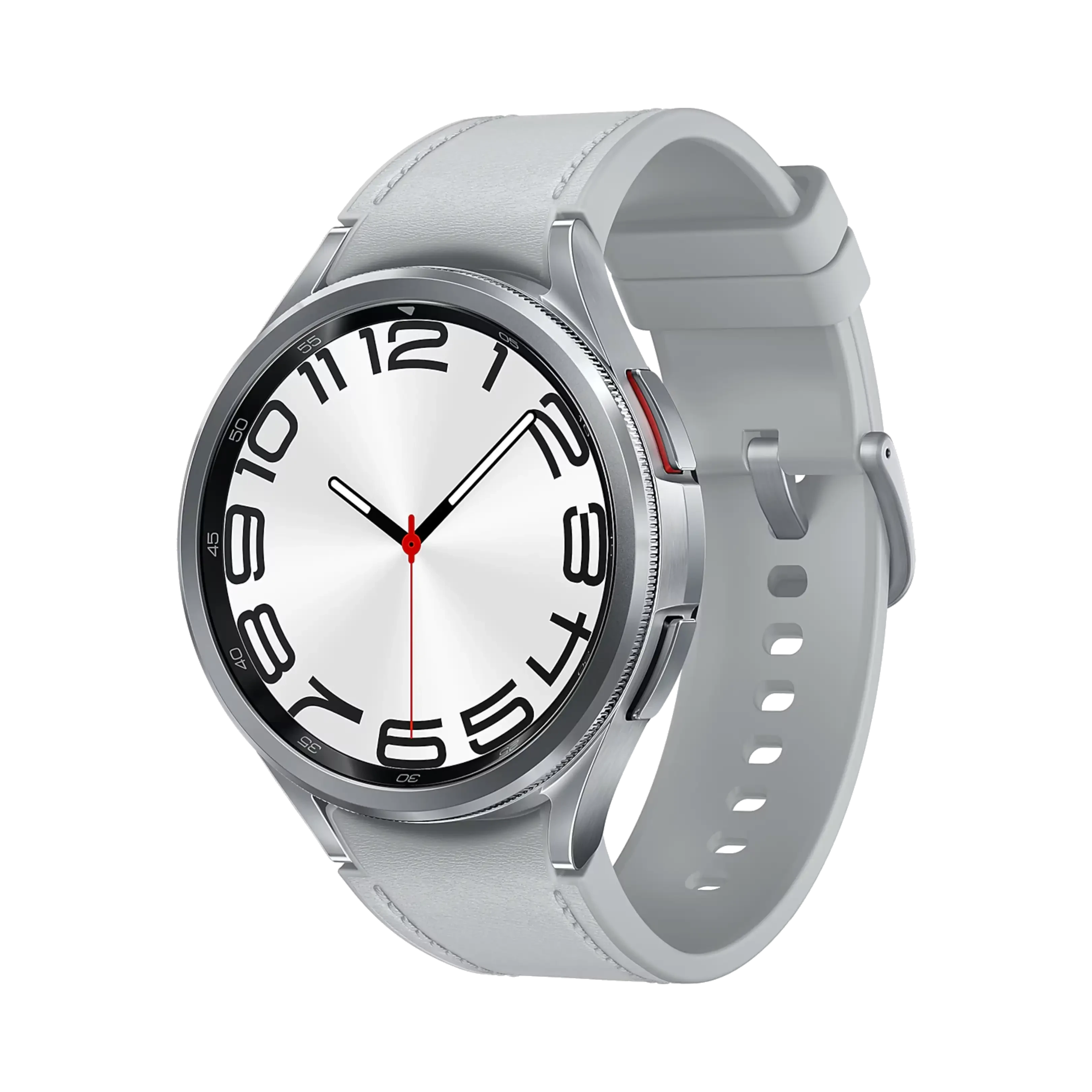 Samsung Galaxy Watch 6 Classic - Alüminyum - 47 mm - LTE - Gümüş