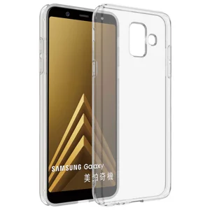 Galaxy J6 Plus Kılıf Zore Süper Silikon Kapak - Renksiz