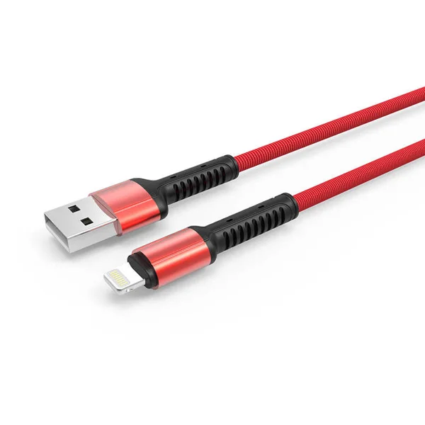 Zore LS63 Lightning Usb Kablo - Kırmızı