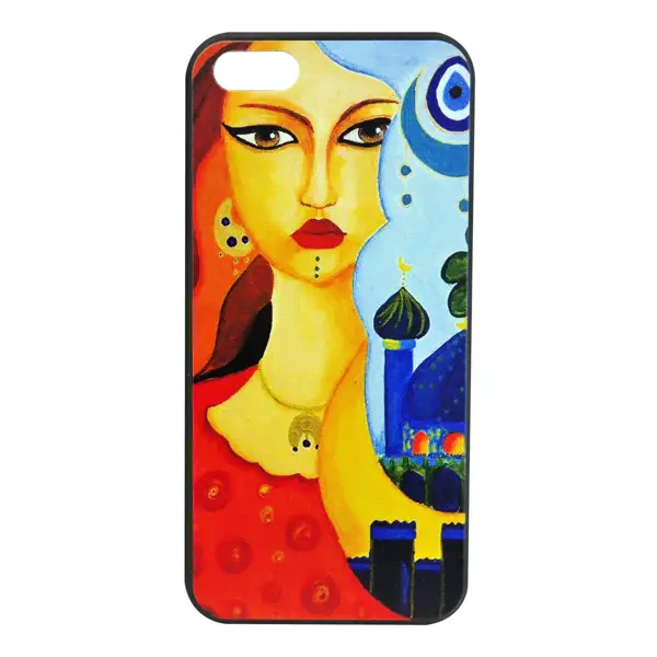 Wk Apple iPhone 5 Uyumlu Arka Koruma Arka Koruma Kılıf (Karışık/Çok Renkli) NT-13402