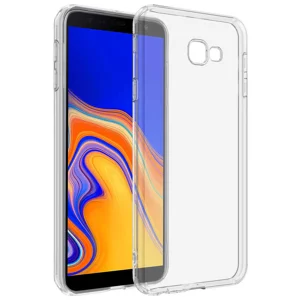 Galaxy J4 Plus Kılıf Zore Süper Silikon Kapak - Renksiz