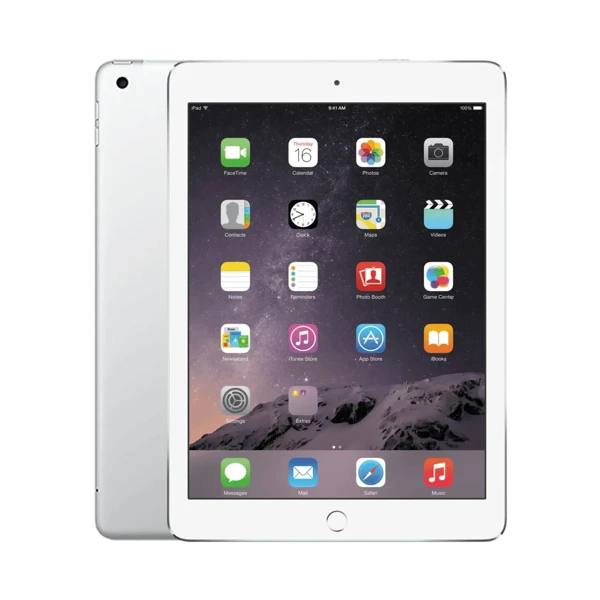 Apple iPad Air (2. Nesil) - 16 GB - 9.7" - Cellular - Gümüş - 1