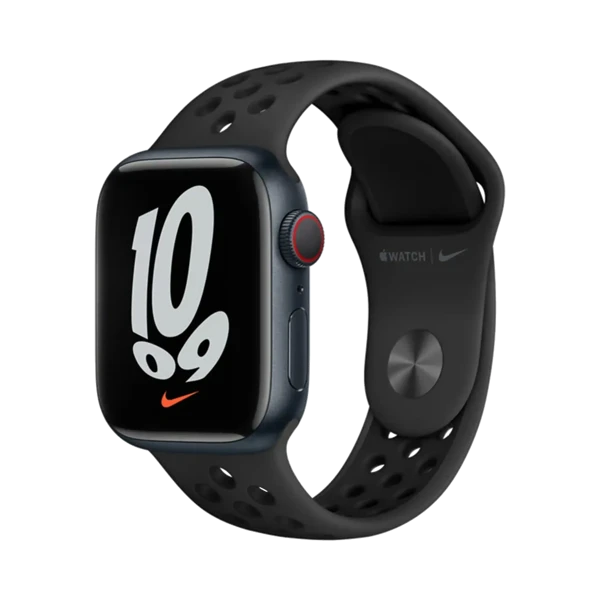 Apple Watch Series 7 Nike - Alüminyum - 41mm - Cellular - Gece Yarısı - 1