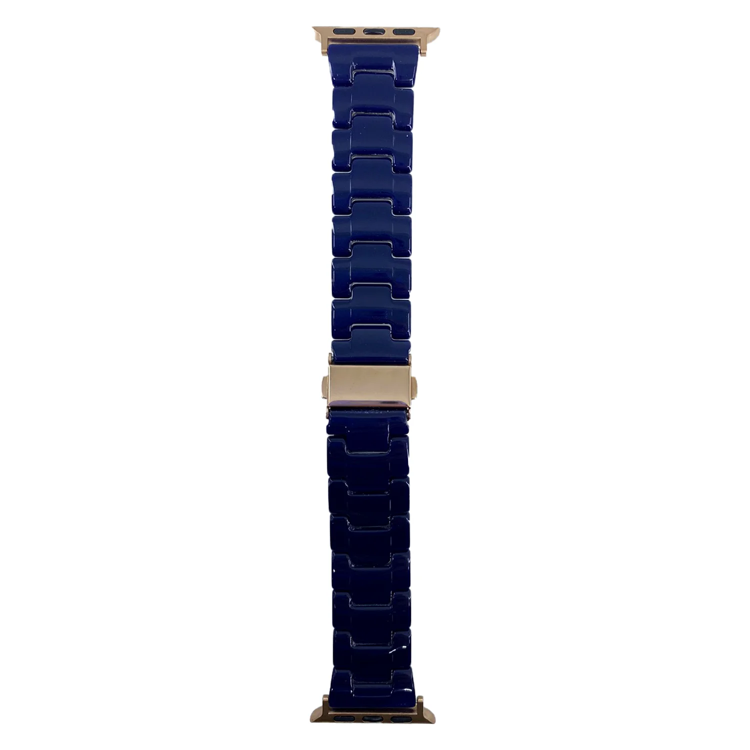 Nettech Apple Watch Seri 42/44 mm Uyumlu Metal Kordon (Lacivert) NT-92289