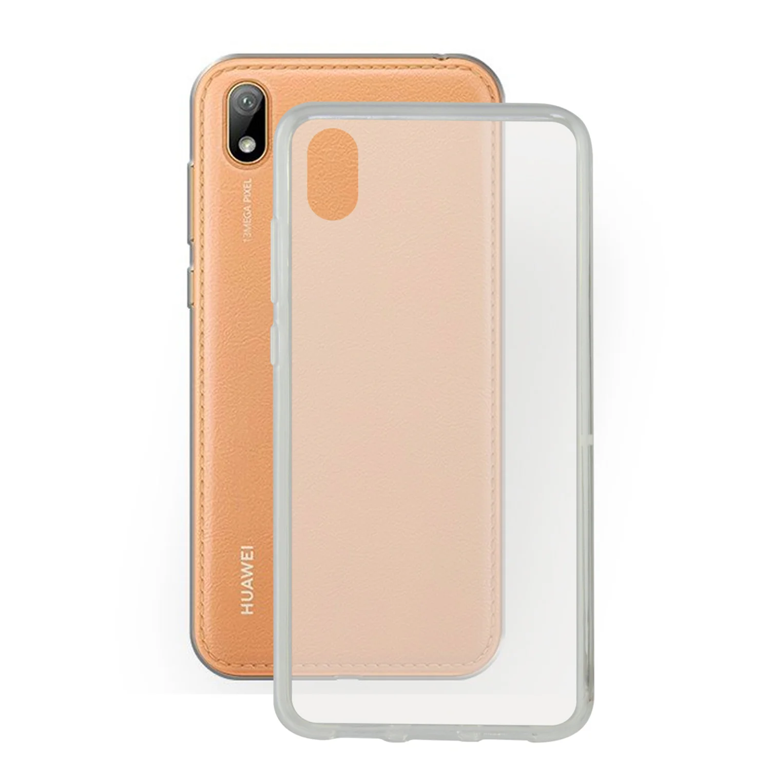 Nettech Huawei Y5 2019 Uyumlu Lüx Seri Arka Koruma Kılıf (Şeffaf) NT-80236