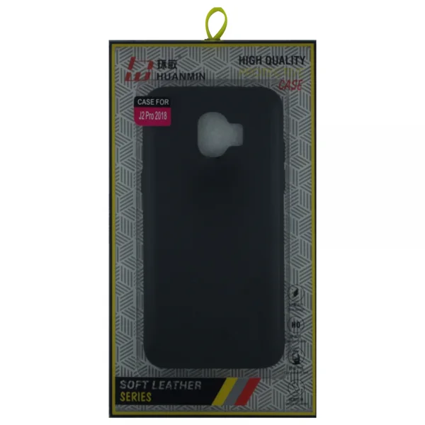 Nettech Samsung Galaxy J250 Grand Prime Pro Uyumlu Arka Koruma Arka Koruma Kılıf (Jet Black) VR-6234 - 2