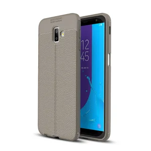 Galaxy J6 Plus Kılıf Zore Niss Silikon Kapak - Gri