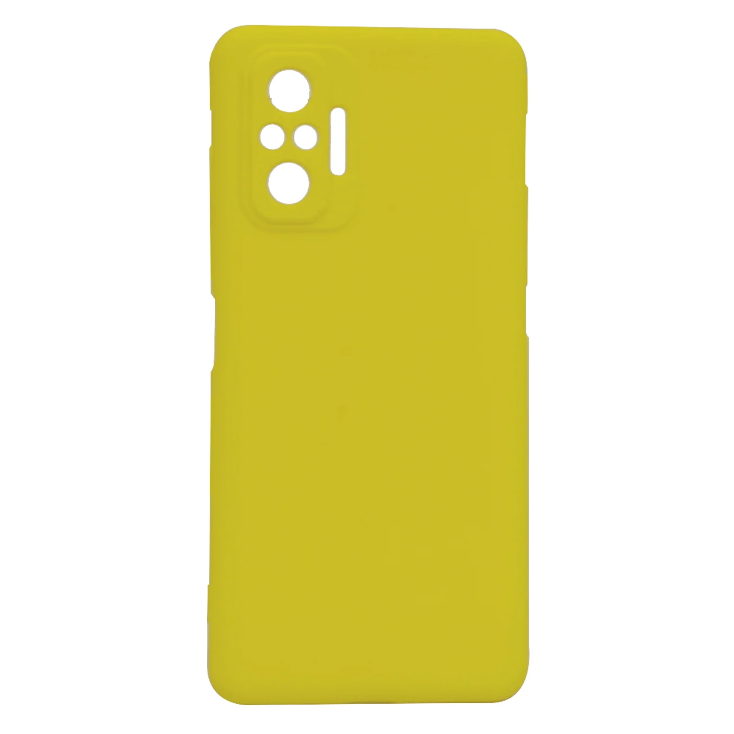 Nettech Xiaomi Redmi Note 10 Pro 4G Uyumlu Nano Arka Koruma Kılıf (Sarı) NT-80841