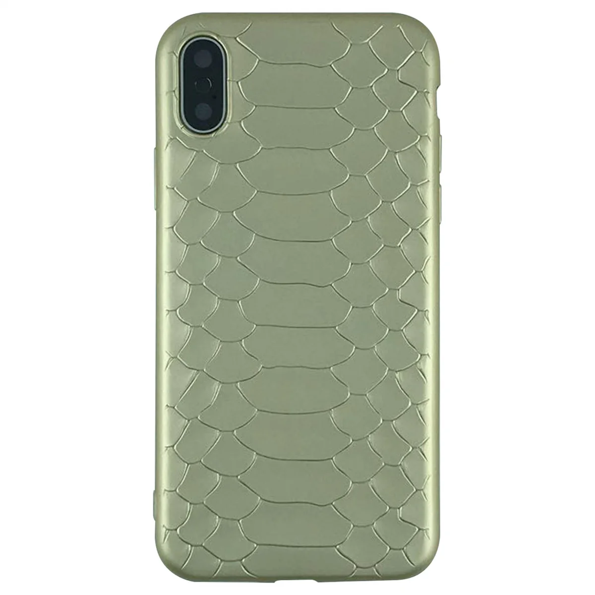 Nettech Apple iPhone X Uyumlu Timsah Seri Arka Koruma Kılıf VR-7266