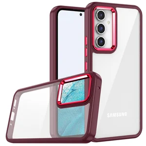 Galaxy A24 Kılıf Zore Flora Kapak - Kırmızı
