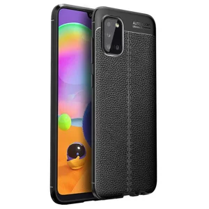 Galaxy A31 Kılıf Zore Niss Silikon Kapak - Siyah