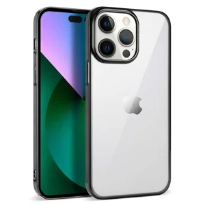 Apple iPhone 14 Pro Max Kılıf Zore Pixel Kapak - Siyah