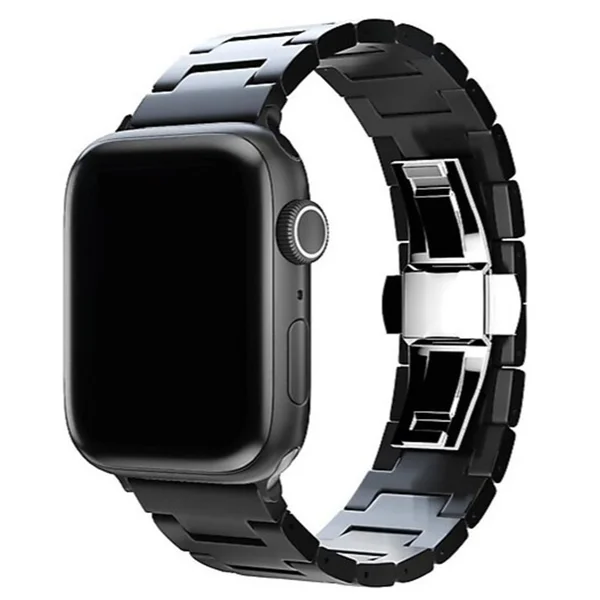 Nettech Apple Watch Seri 44/42 mm Uyumlu Seramik Kordon (Çeşitli Renk) NT-102942 - 5