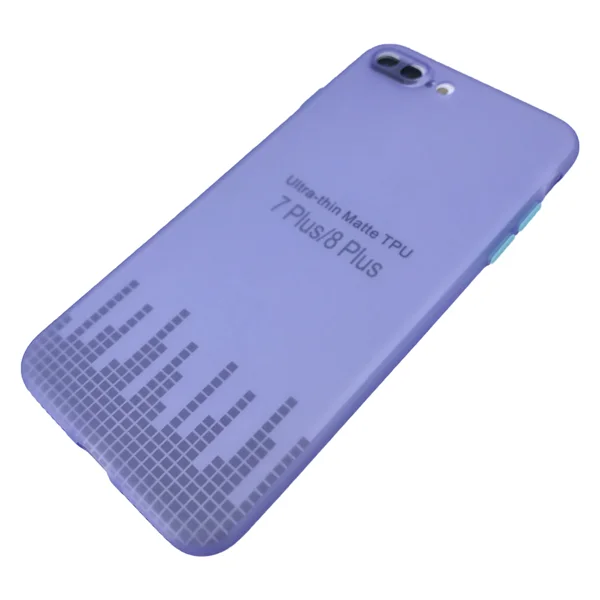 Nettech Apple iPhone 7 Plus Uyumlu Ultra Slim Arka Koruma Kılıf (Lila) NT-90621 - 2