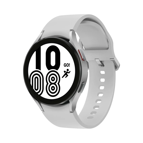 Samsung Galaxy Watch 4 - Alüminyum - 44 mm - Bluetooth Wi-Fi - Gümüş - 1